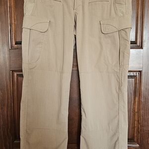 5.11 Tactical Women's Stryke Straight Leg Cargo Utility Work Pants - Tan/Khaki